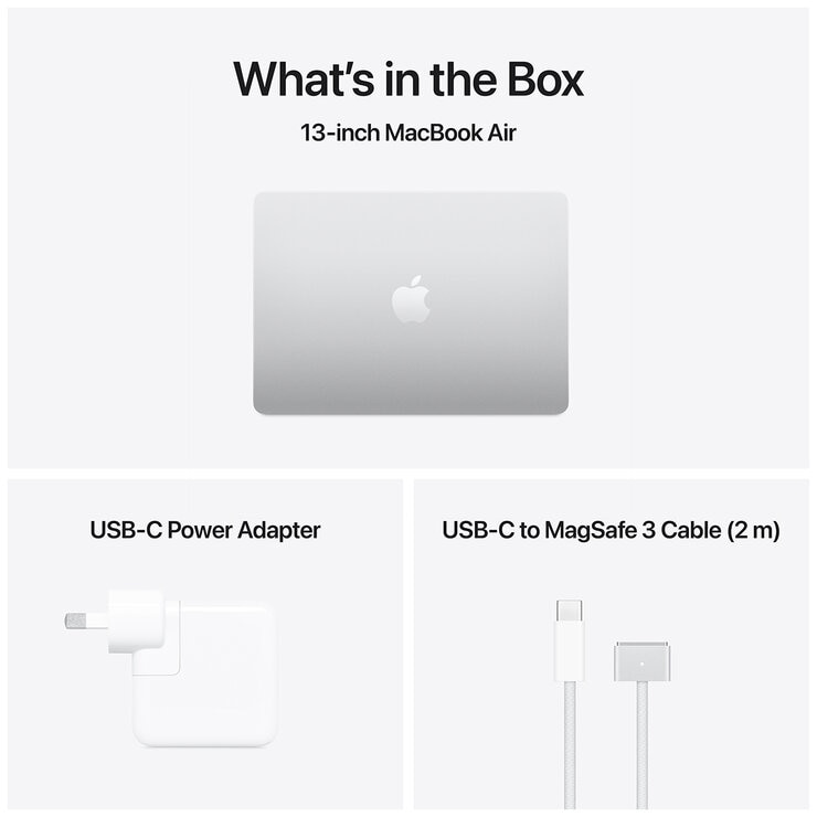 MacBook Air 13 Inch Apple M4 Chip Silver