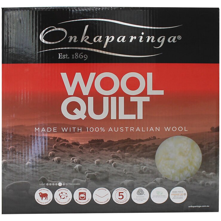 Onkaparinga Home Wool Quilt Queen