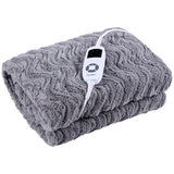 Dreamaker Faux Fur Heated Throw 500gsm