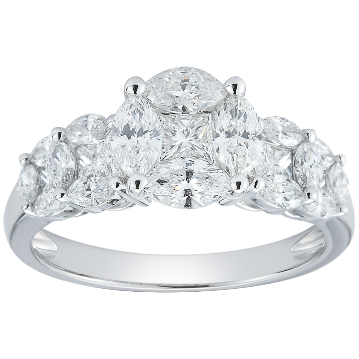 1.62ctw Dia Pave Ring