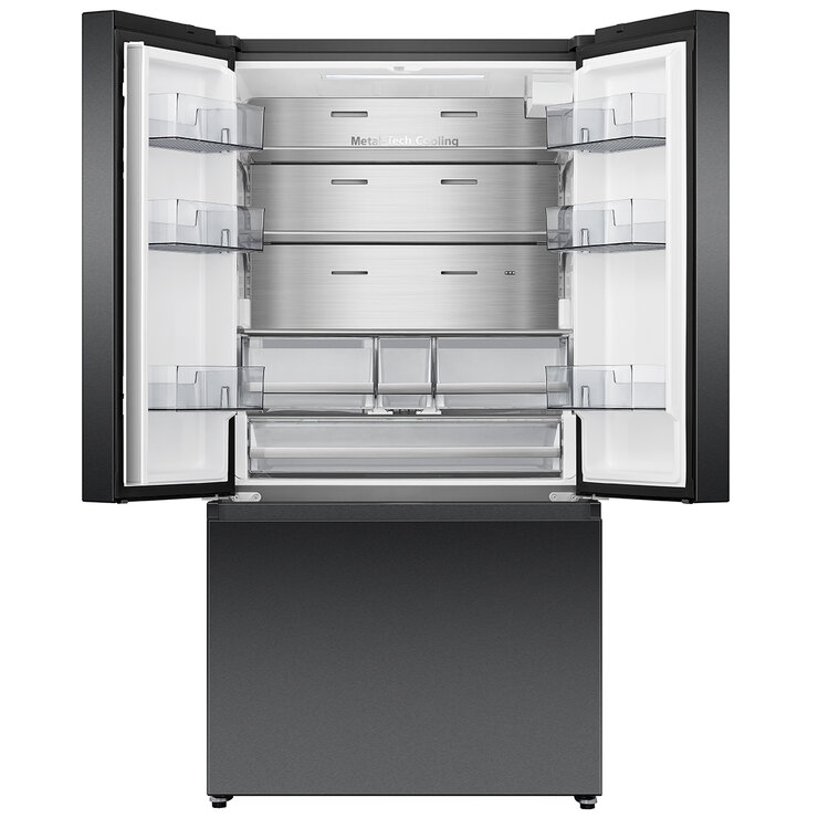 Hisense 634L PureFlat French Door Fridge Dark Steel HRFD634BW