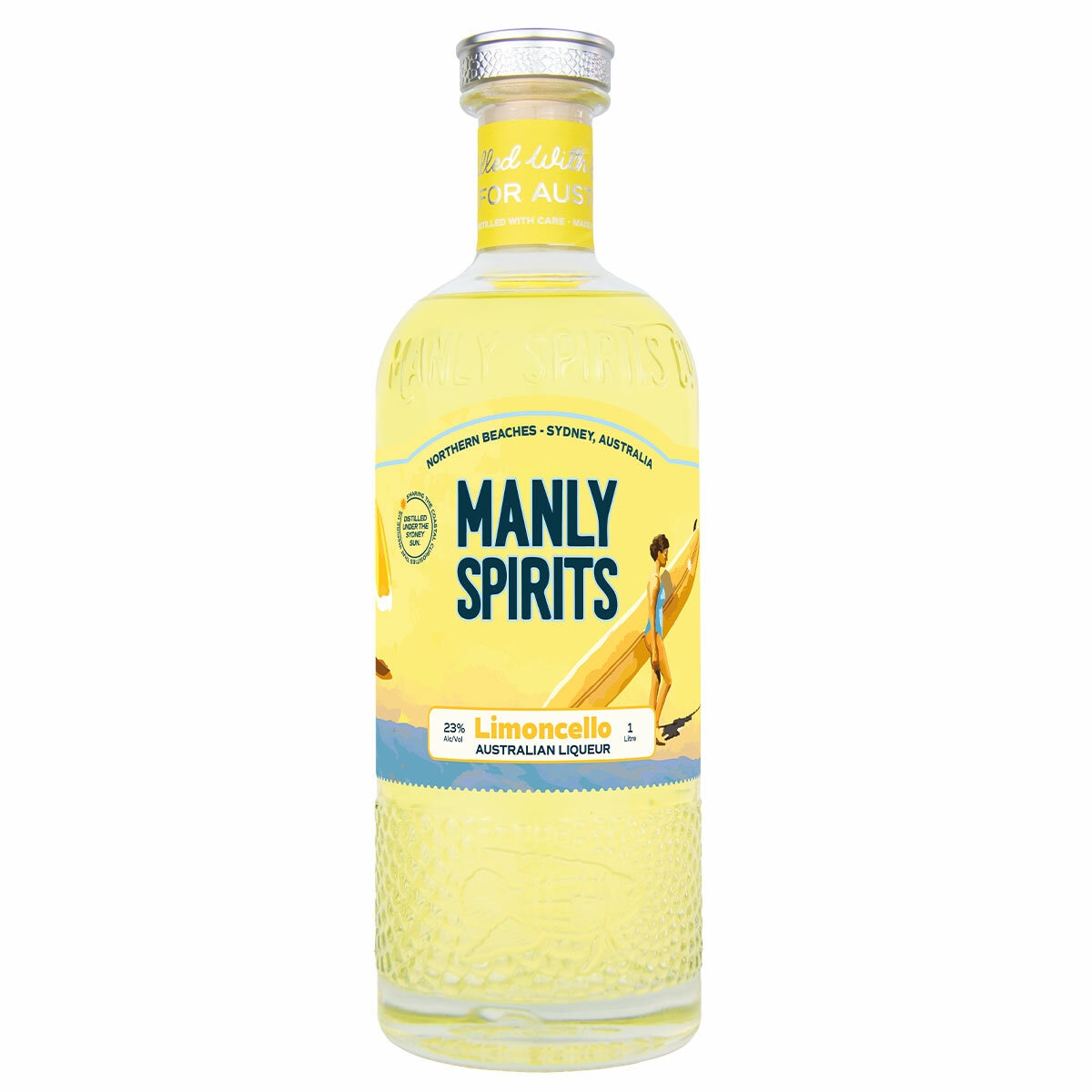 Manly Spirits Zesty Limoncello Liqueur 1L