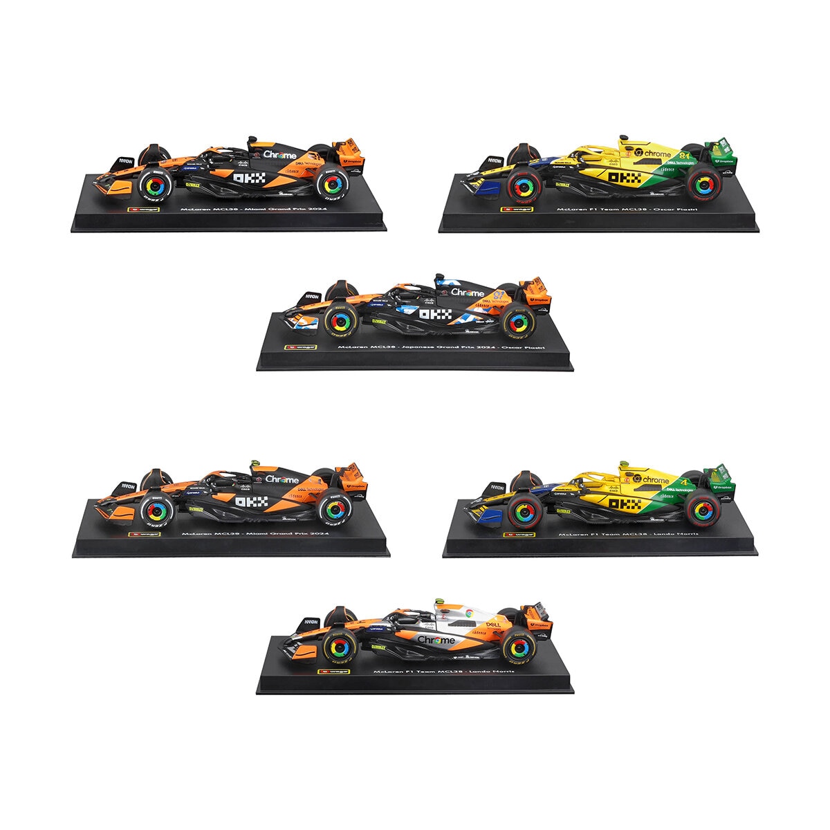 Maisto 143 Formula Racing Die Cast 6 pack