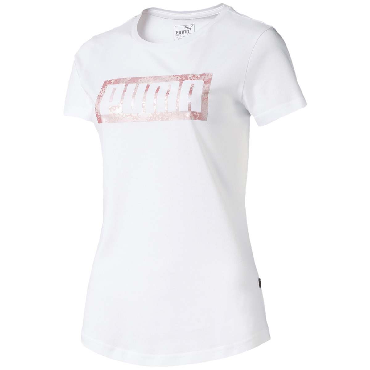 Puma Women's KA Tee White Puma Logo 