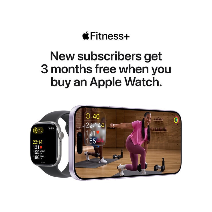 Apple Watch Series 11&nbsp;GPS&nbsp;42mm&nbsp;Silver Aluminium Case with Purple Fog Sport Band - S/M