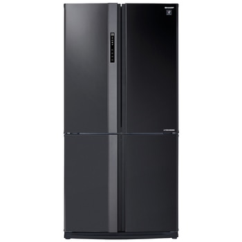 Sharp French 4 Door Black Refrigerator 556L SJ-XP624-BK