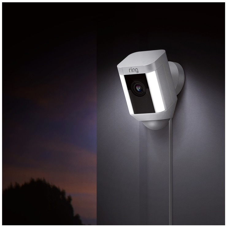 Ring Spotlight Security Camera with Solar Panel 8SB3Y7WAUC Costco