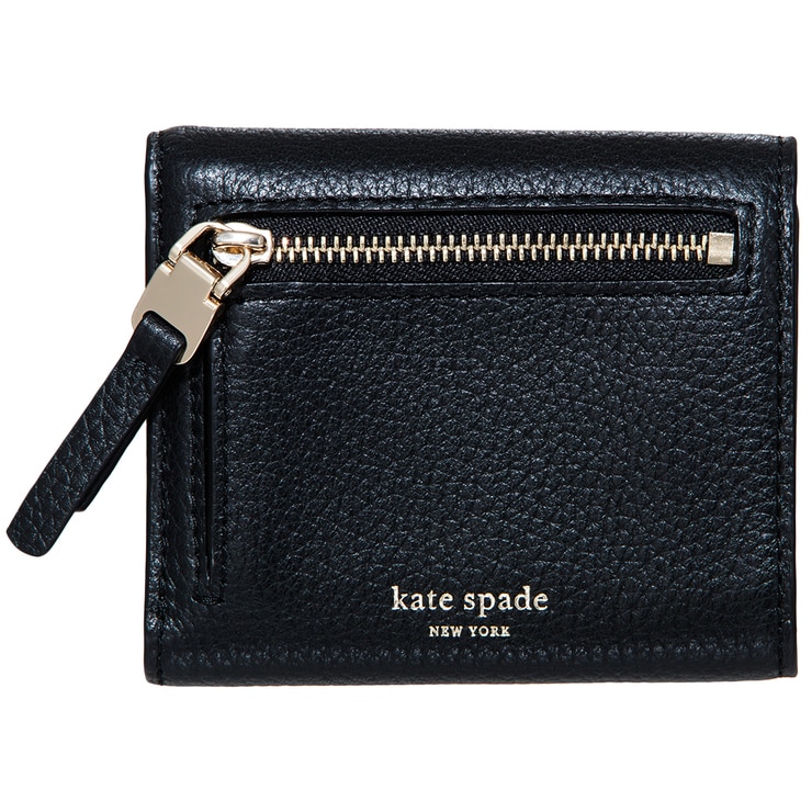 Kate Spade Polly Small Trifold Wallet Black PWRU7316001 | Costco Australia