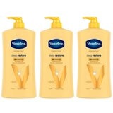 Vaseline Intensive Care Deep Restore Body Lotion 3 x 750ml