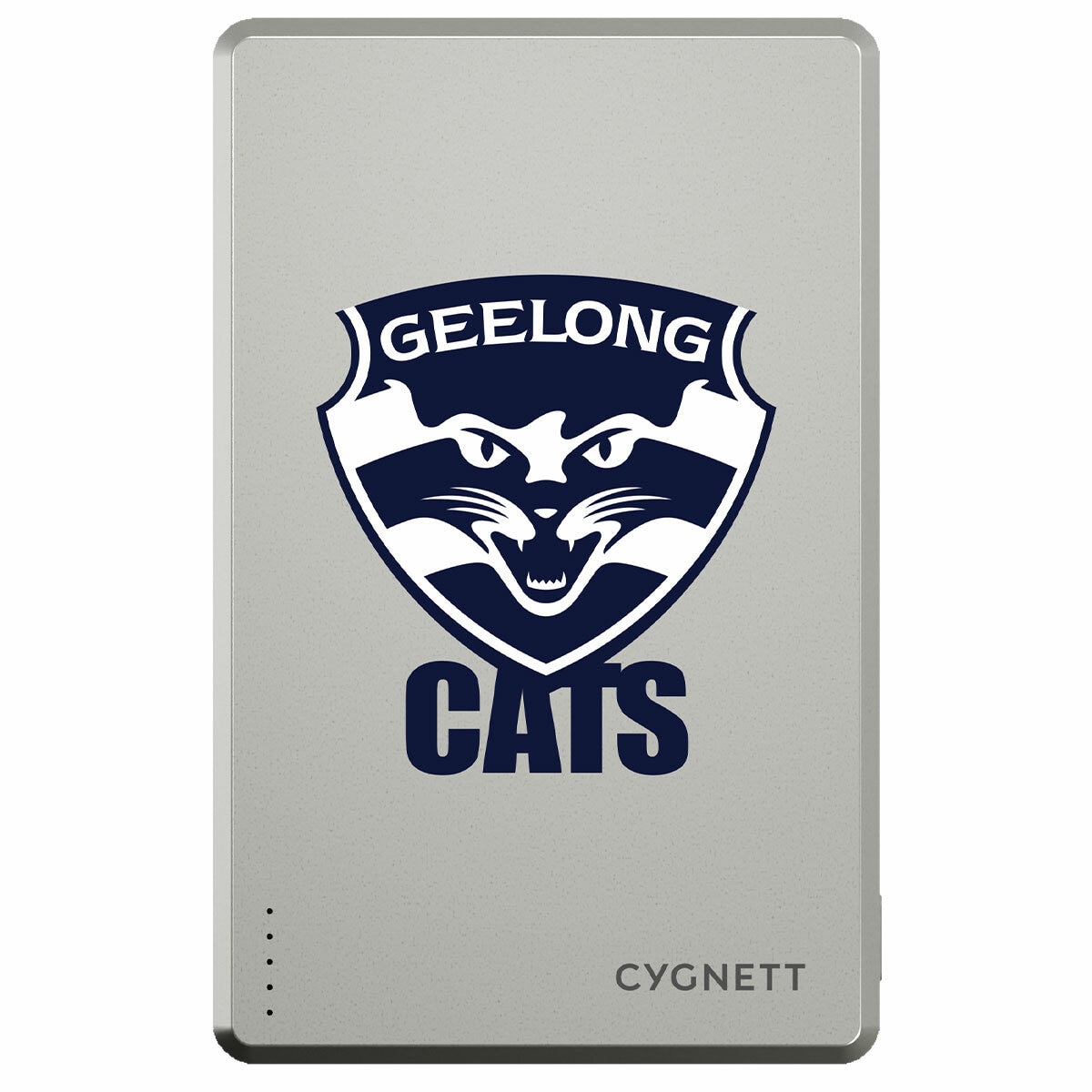 Cygnett 5k Slim Mag Power Bank- Geelong Cats CY5365PBCHE