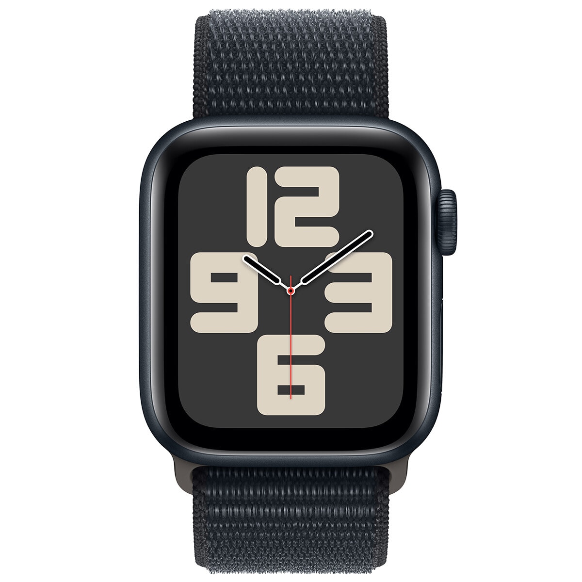 Apple Watch SE GPS 44mm Midnight Aluminium Case with Midnight Sport Loop