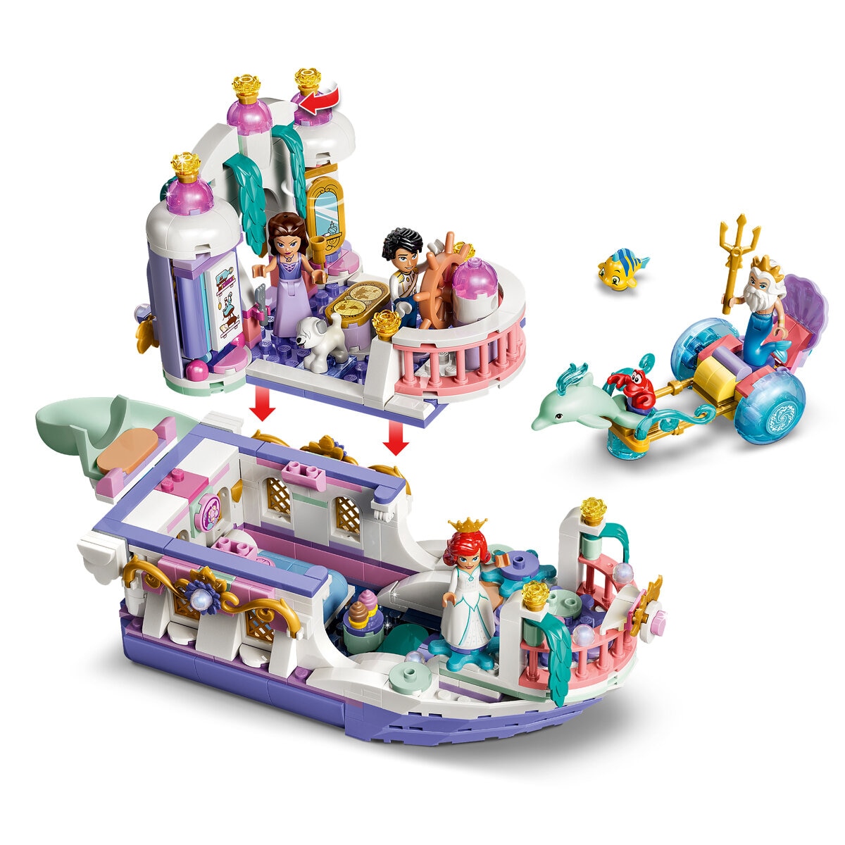 LEGO Disney Princess Ariel’s Royal Wedding Boat 43299 LEGO Disney Princess Ariel’s Royal Wedding Boat 43299
