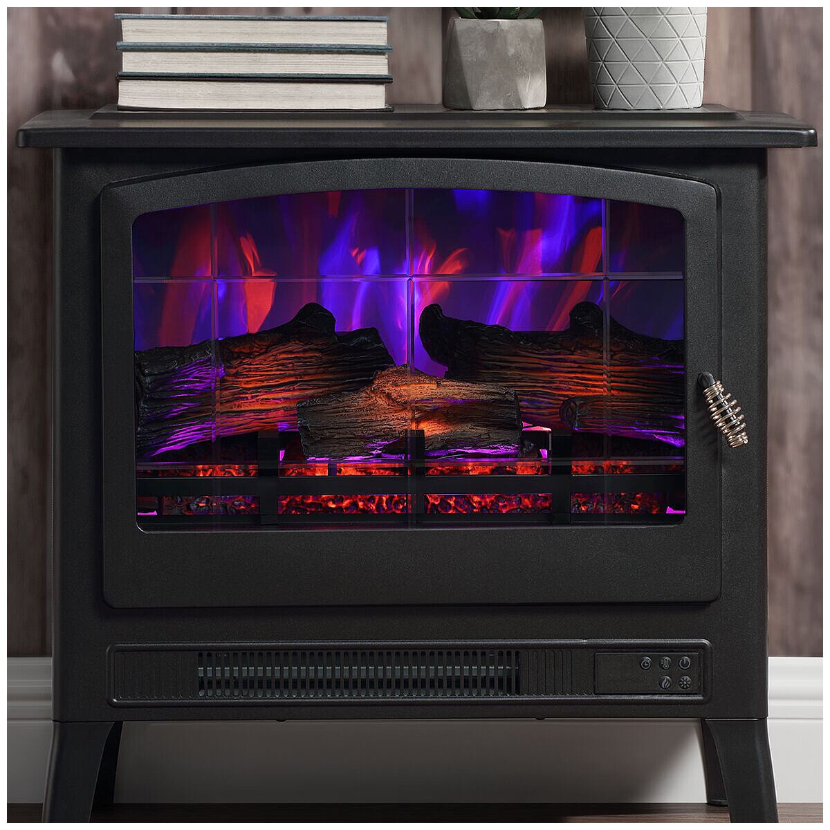 Infrared Freestanding Electric Stove Fireplace