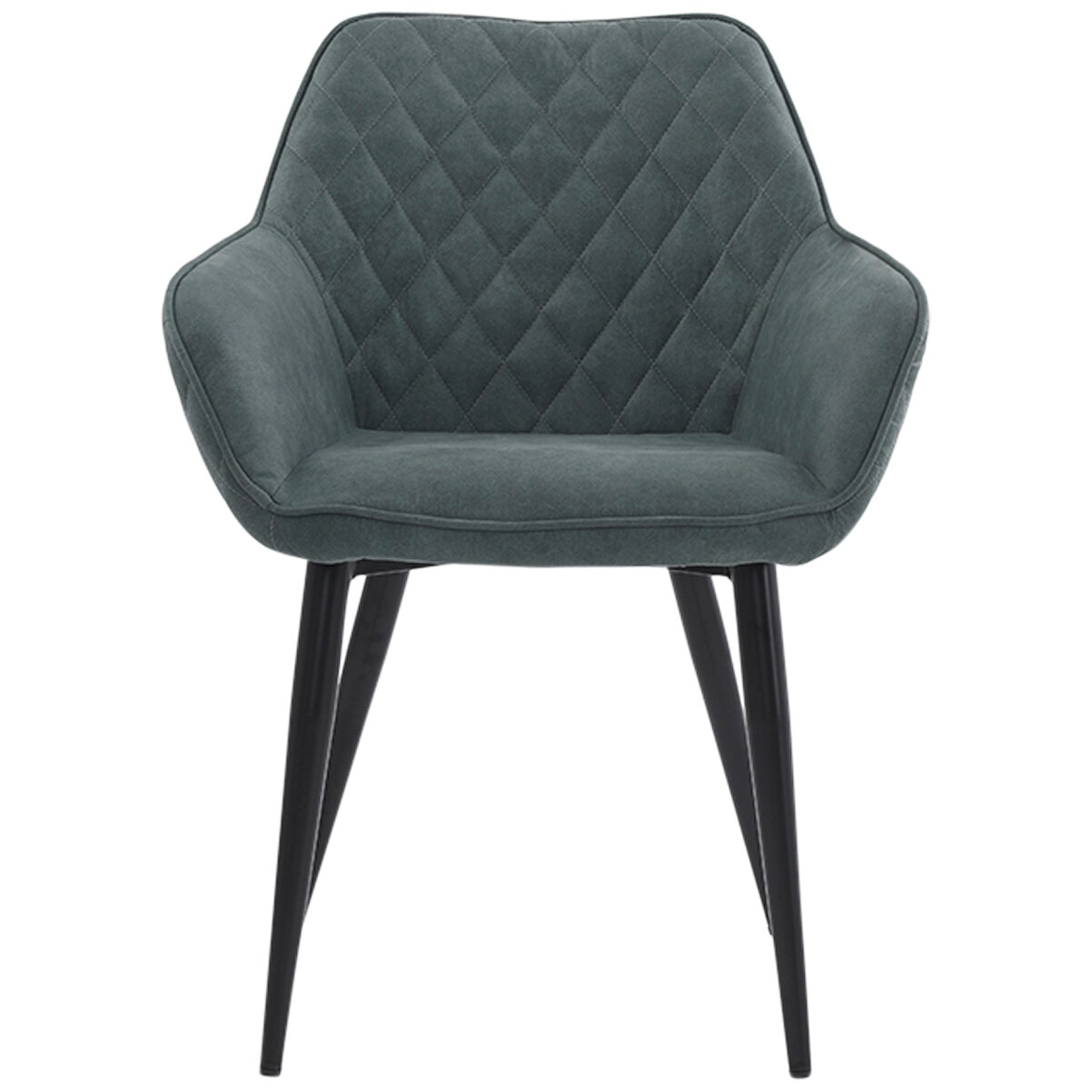 142279-Onex RiVa Dining Chair Dark Green