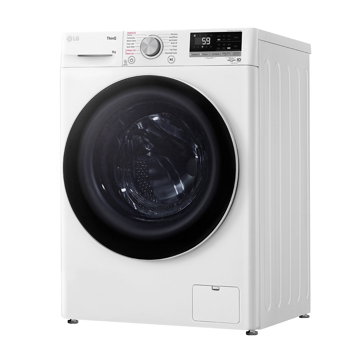 LG 9KG Front Load Washer White WV5-1409W