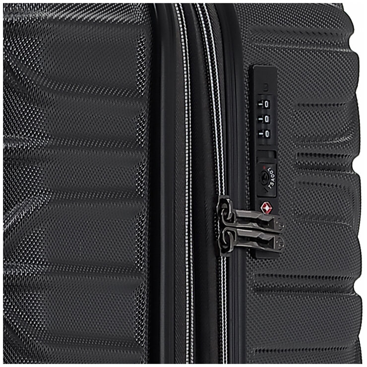 Tosca Triton Expandable Hard Shell Luggage Charcoal