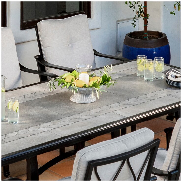 Sunvilla Anita 9 Piece Cushion Dining Set Costco Australia