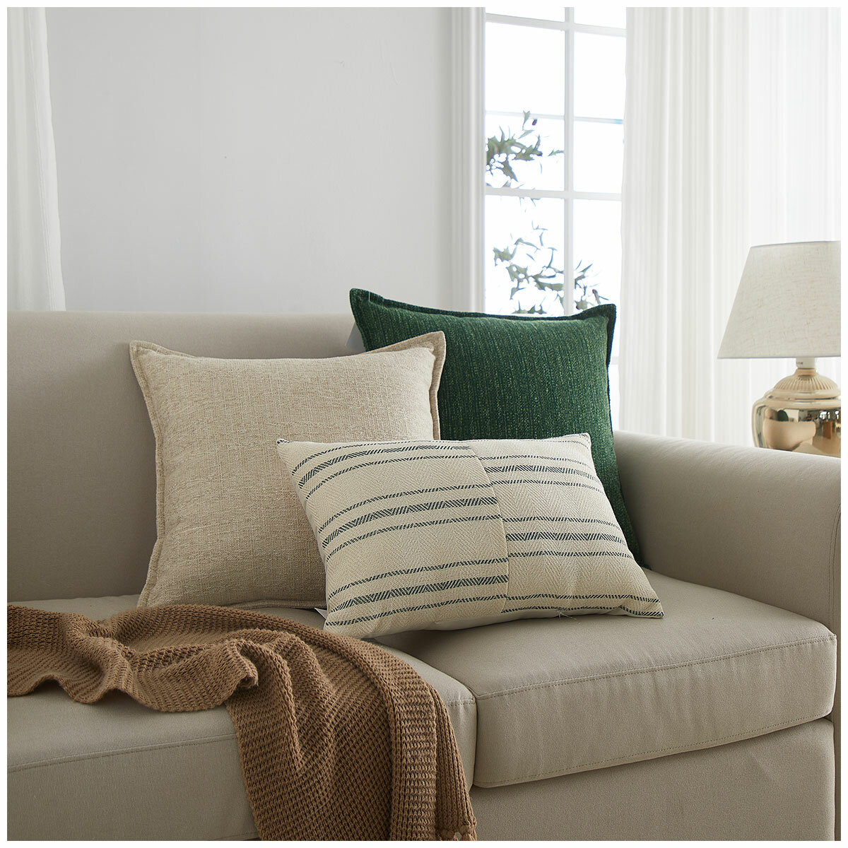 Sofa Scape Decorative Pillows 3 Pack