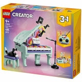 LEGO Creator 3 in 1 Music Decor Piano with Cat 31392