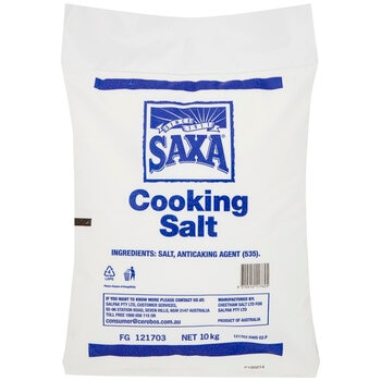 Saxa Cooking Salt 10kg
