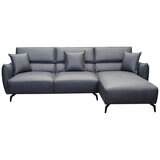 Moran Novato 2.0S LHF and RHF Chaise Modular Sofa Moran Gushi Grey Fabric
