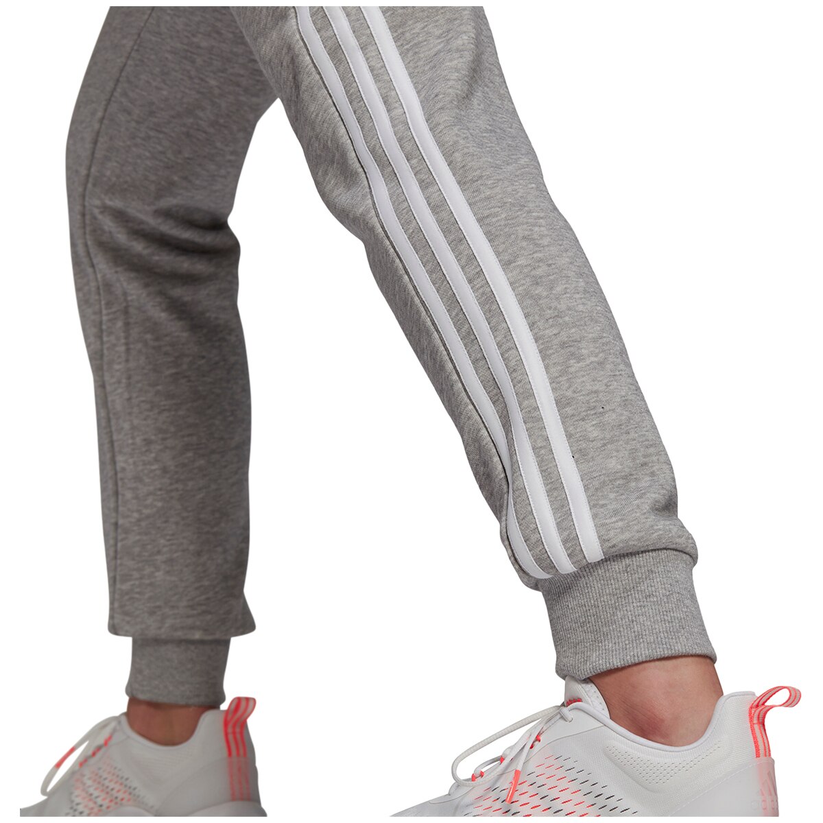 Adidas Women's Fleece Pant Grey/White