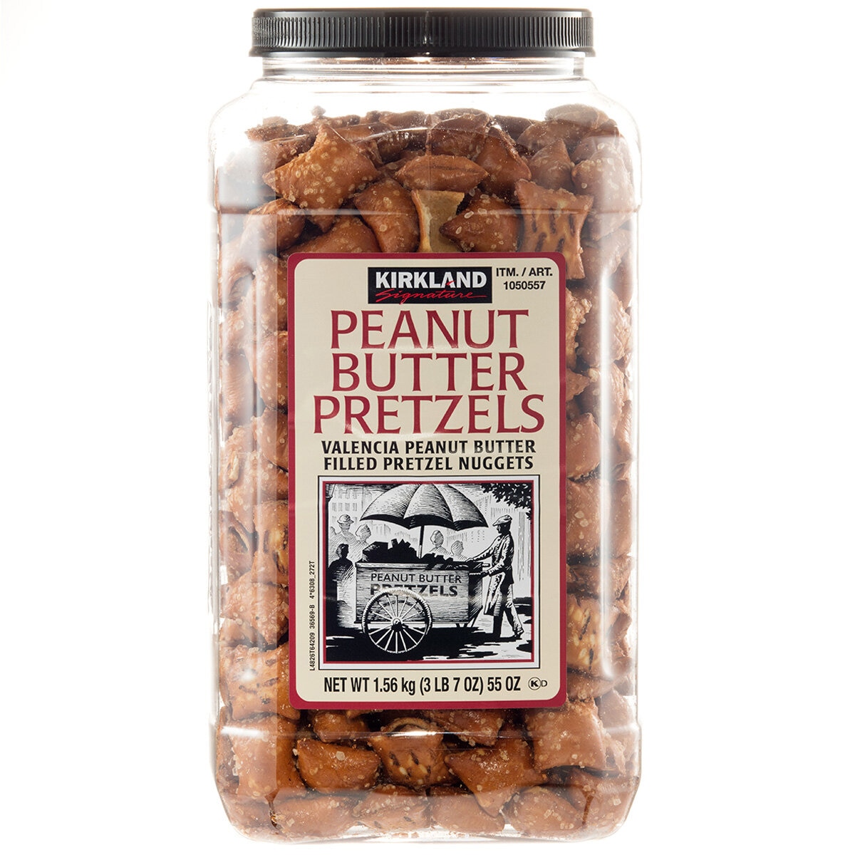 Kirkland Signature Peanut Butter Pretzels 2 x 1.56kg