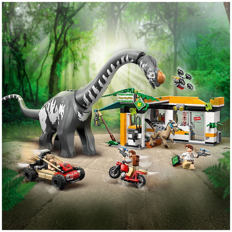 LEGO Jurassic World Raptor & Titanosaurus Tracking Mission 76973