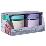 ThermoFlask 590ml Insulated Food Jar 2 Pack ThermoFlask 590ml Insulated Food Jar 2 Pack