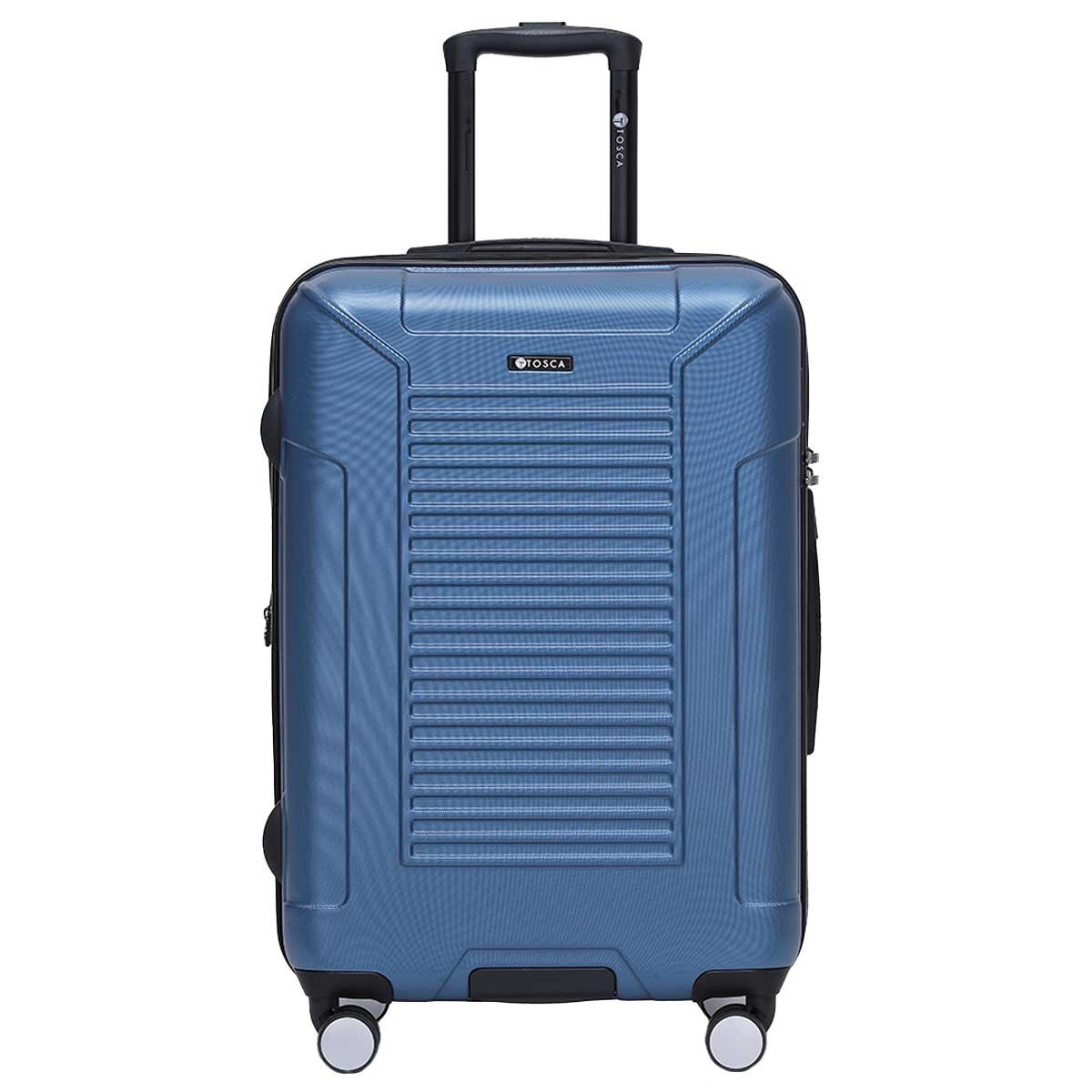 Tosca Matrix Range 3 Piece Luggage Set Blue