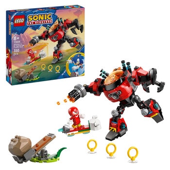 LEGO Sonic the Hedgehog Knuckles vs. Dr. Eggman Egg Crusher Mech 77005