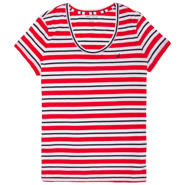 Nautica Women's Stripe Tee Costco Australia