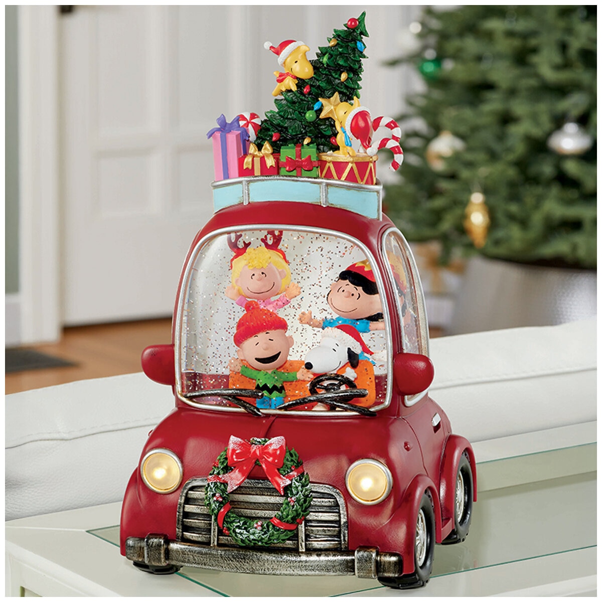 LED Holiday Water Spinning Car