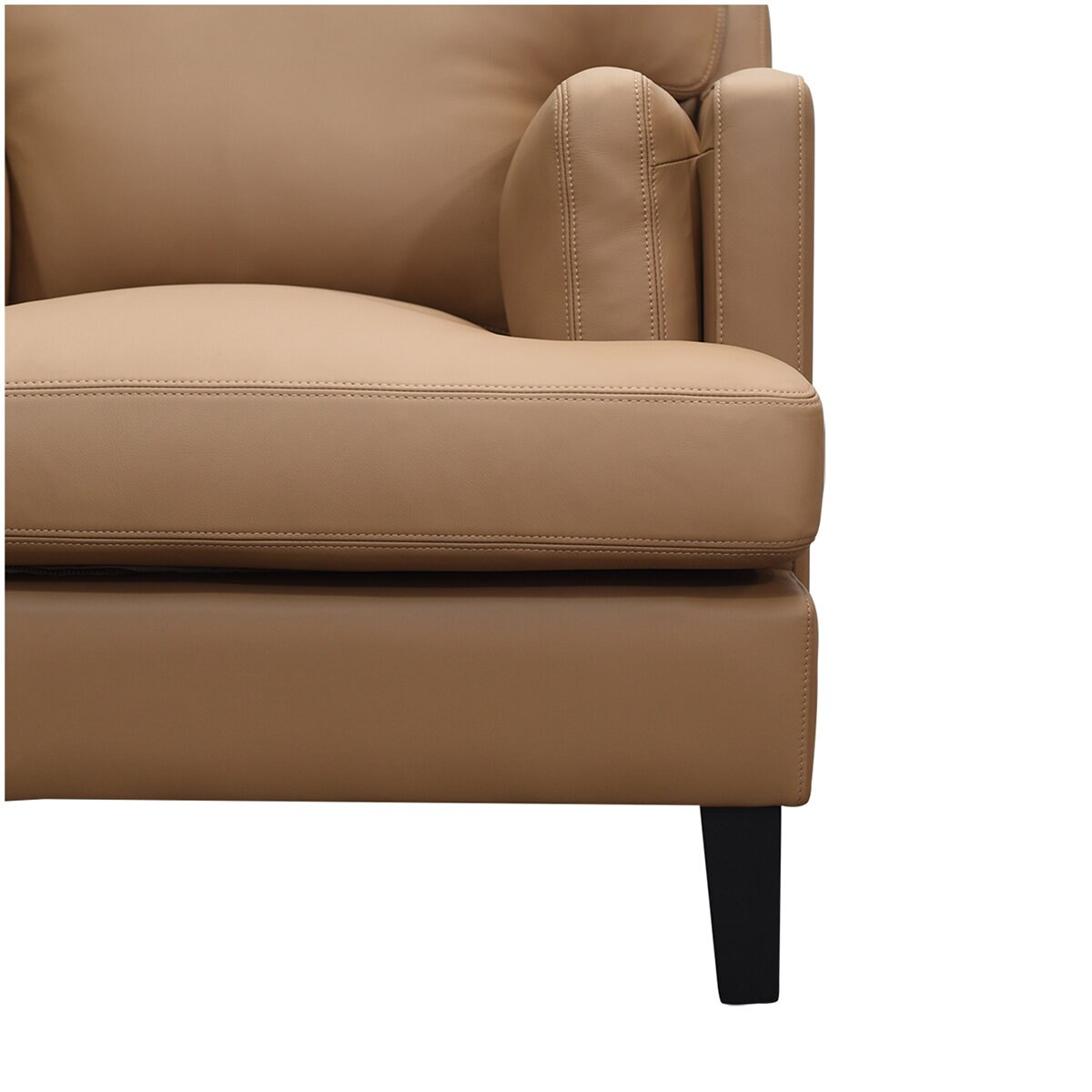 Moran Oregon 1 Seater Premium Caramel Leather