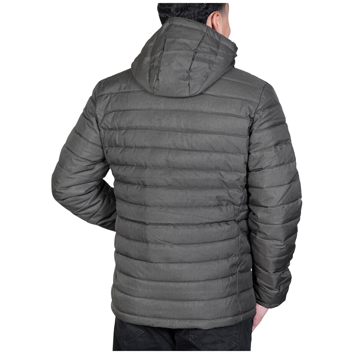 Superdry Men's Hooded Fuji Jacket Charcoal