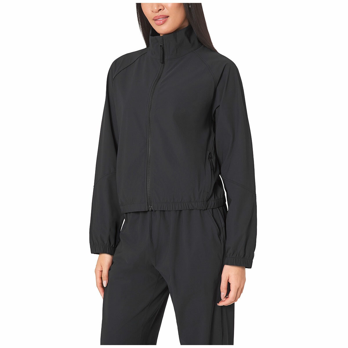 Mondetta Women's Active Full-Zip Tricot Jacket