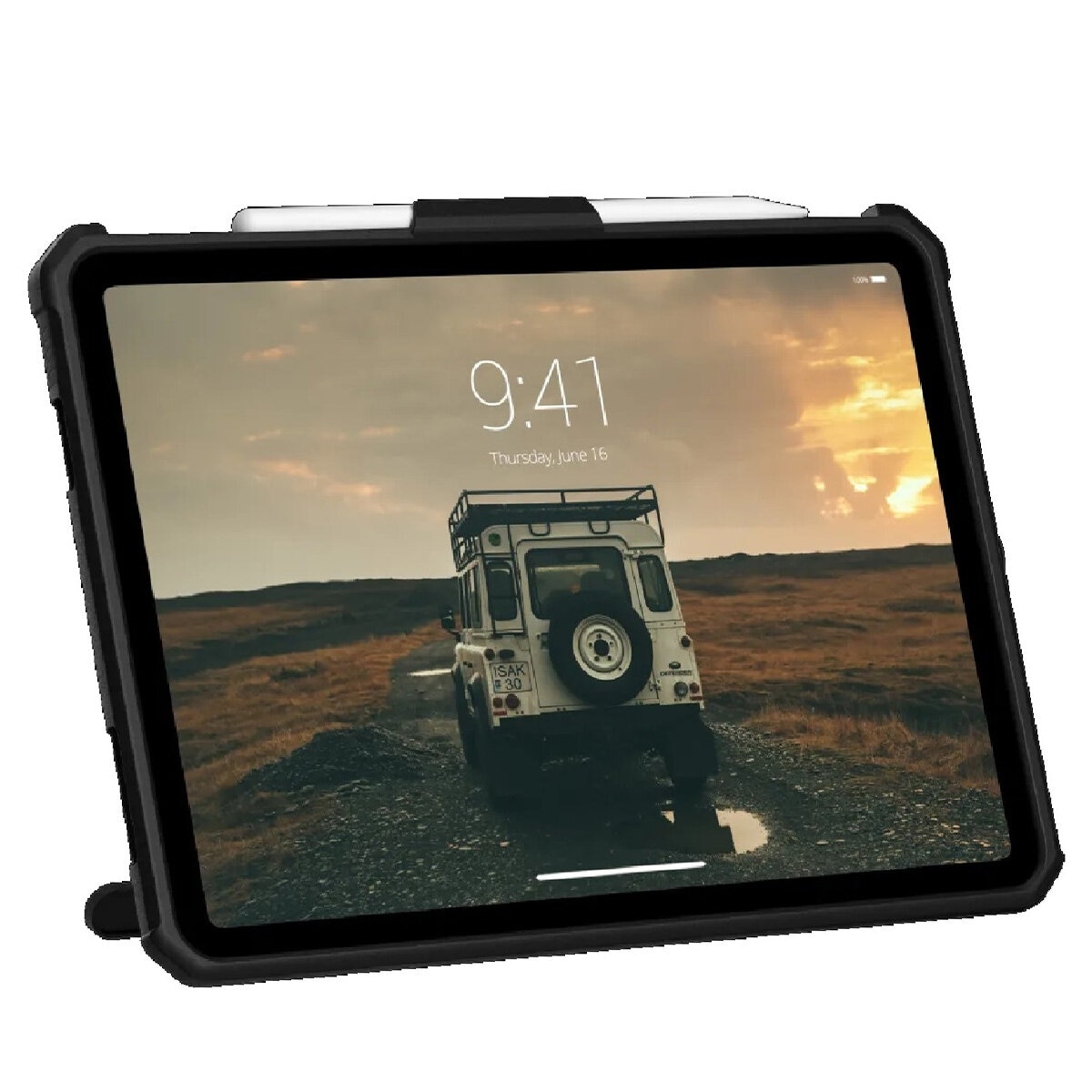 UAG Scout Apple iPad 10th Gen with Kick Stand & Hand Strap Rugged Case Black 12339HB14040