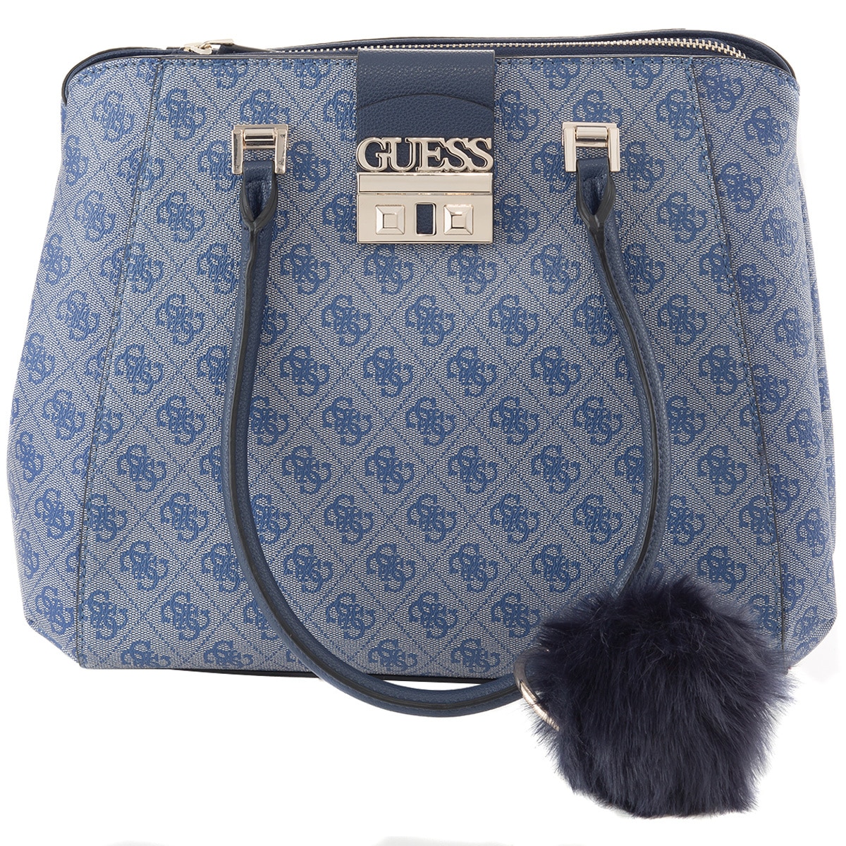 guess satchel bag