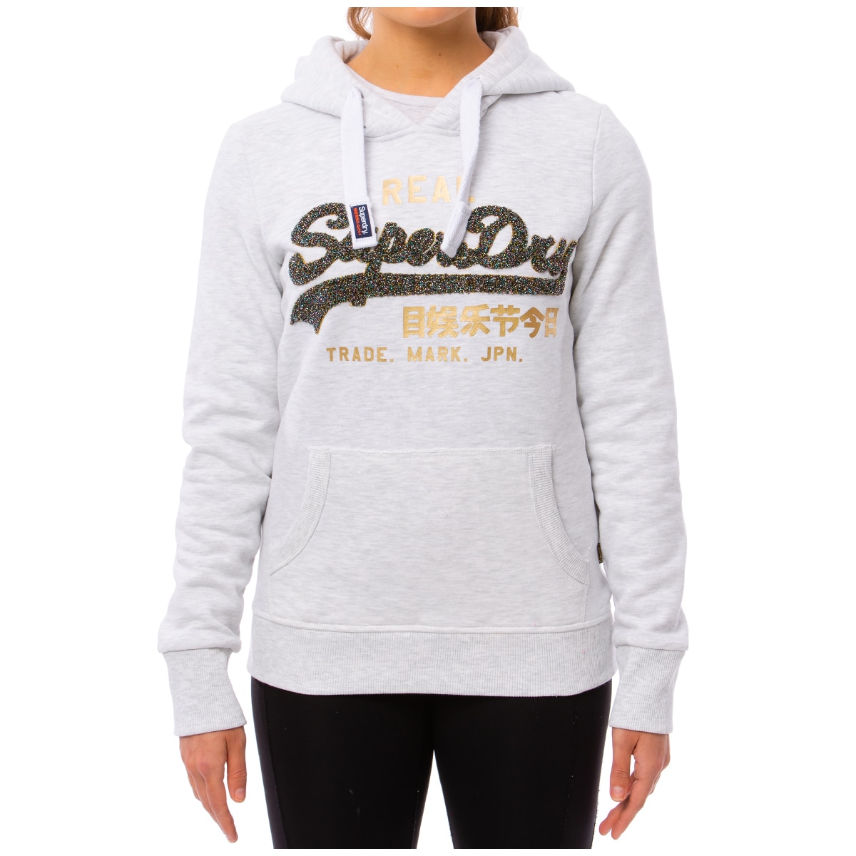 Superdry Women's Hoodie - Ice Marle Gold