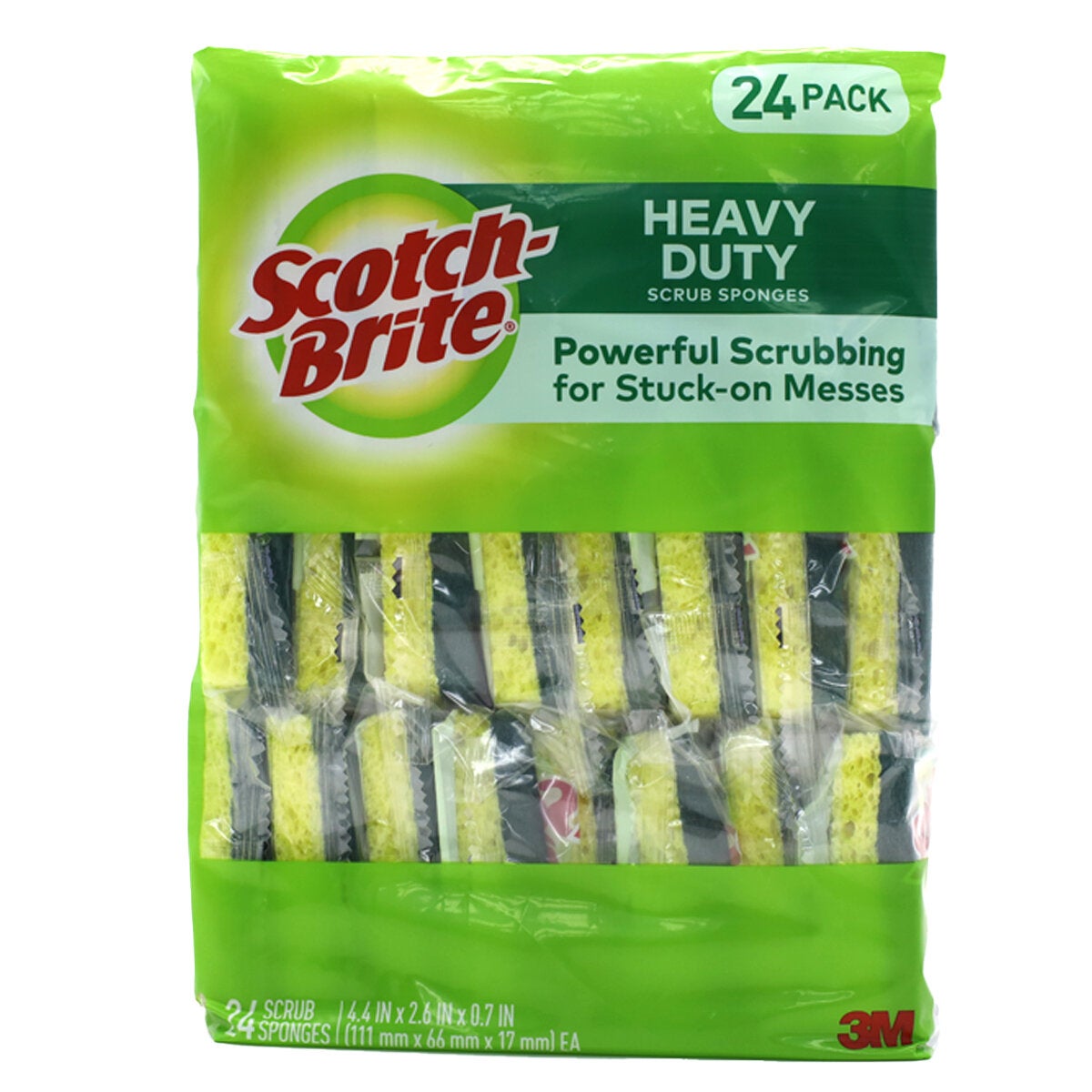 Scotch Brite Heavy Duty Scrub Sponge 24 Pack