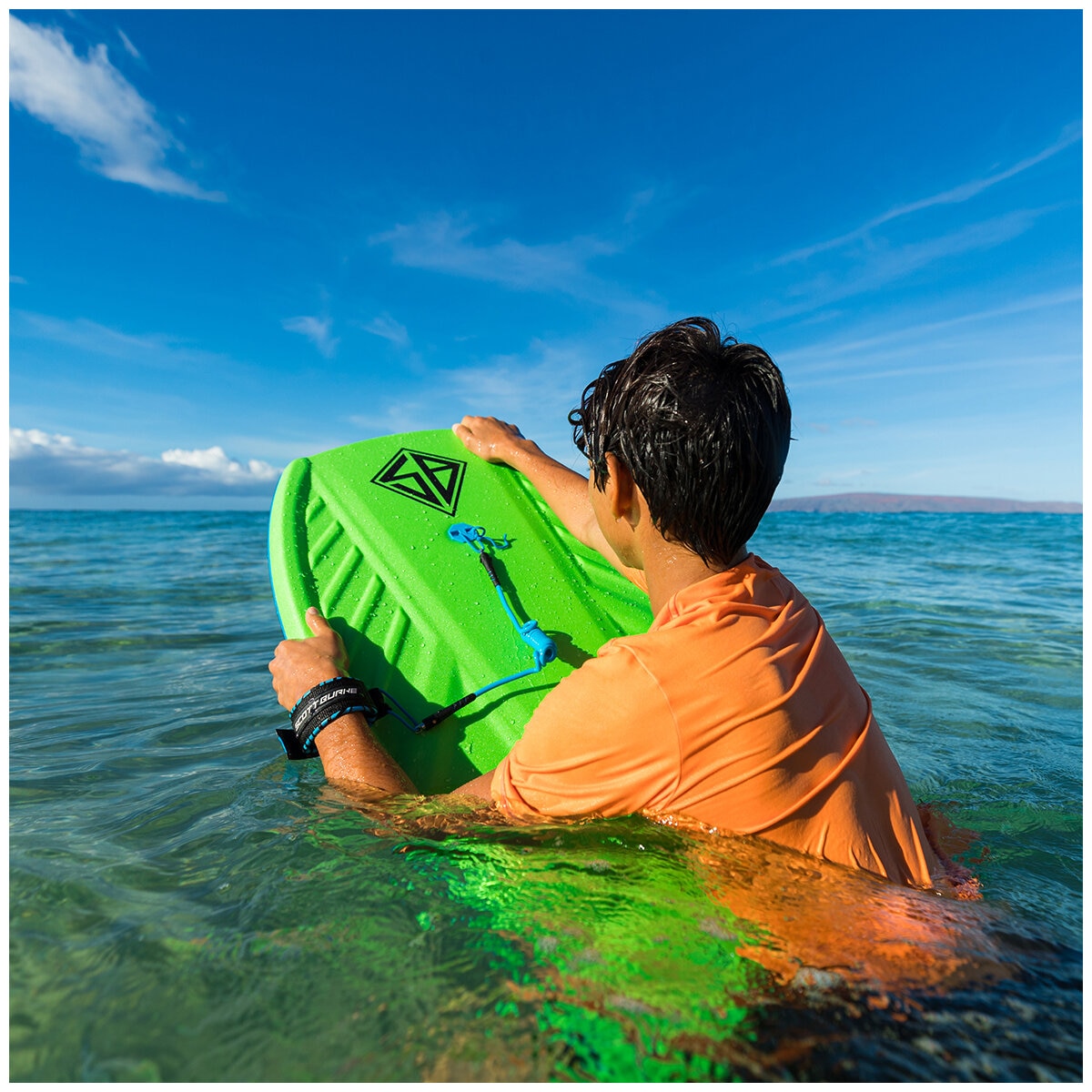 Scott Burke Surf Krypton 42 inch Bodyboard With Leash 1.06M x 0.55M x 6.35CM