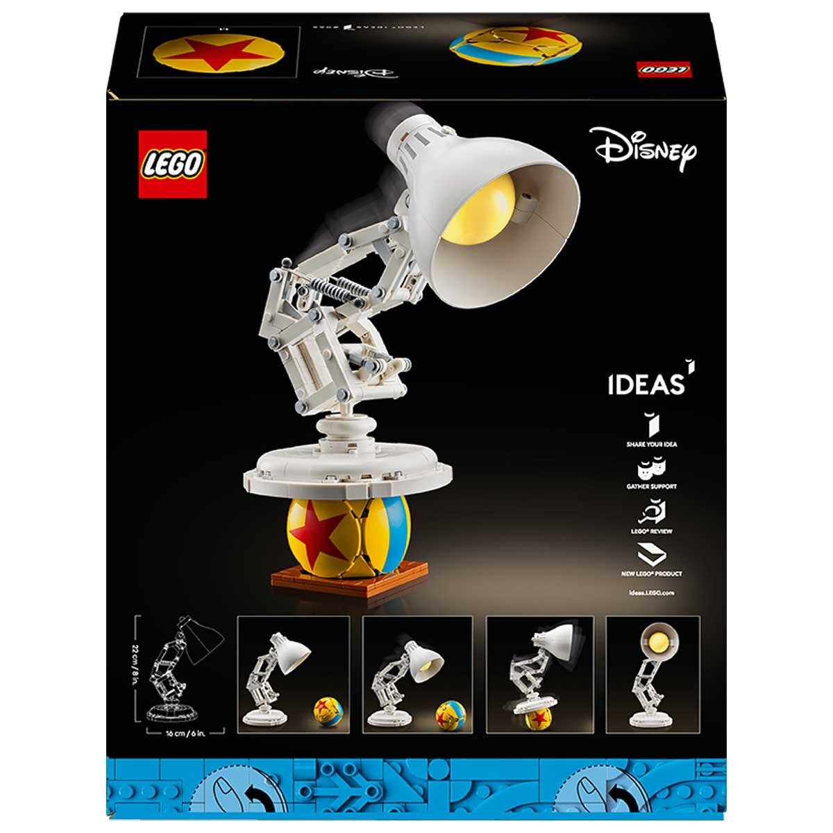 LEGO Ideas Disney Pixar Luxo Jr. 21357