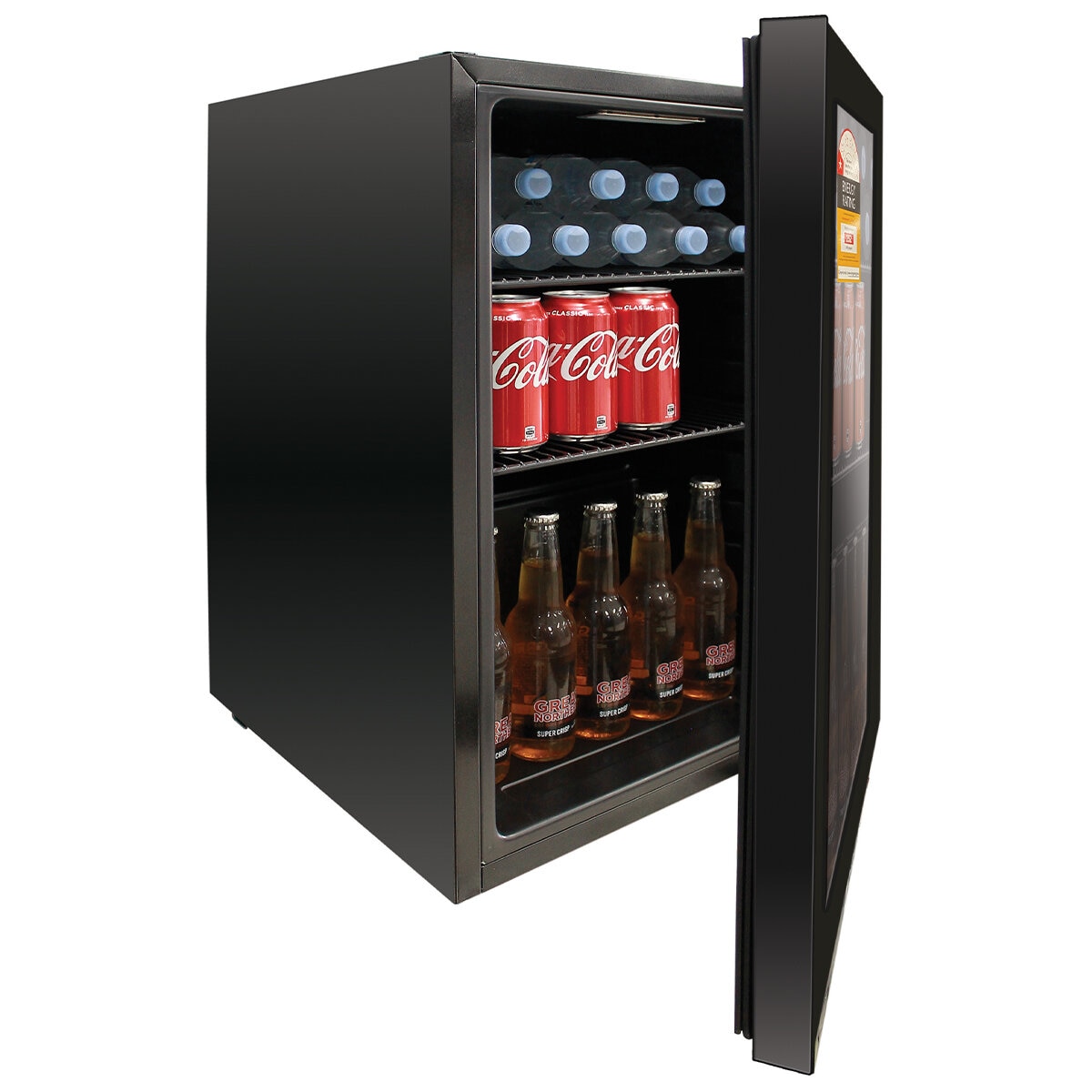 Airflo 70LT Glass Door Fridge AFF70