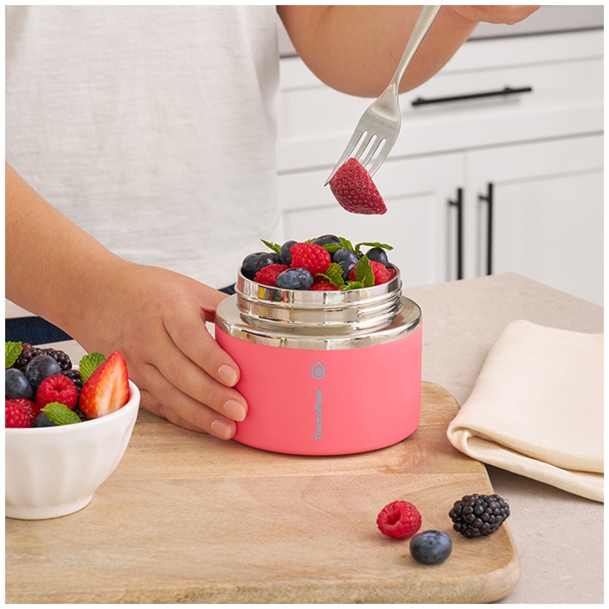 ThermoFlask 590ml Insulated Food Jar 2 Pack