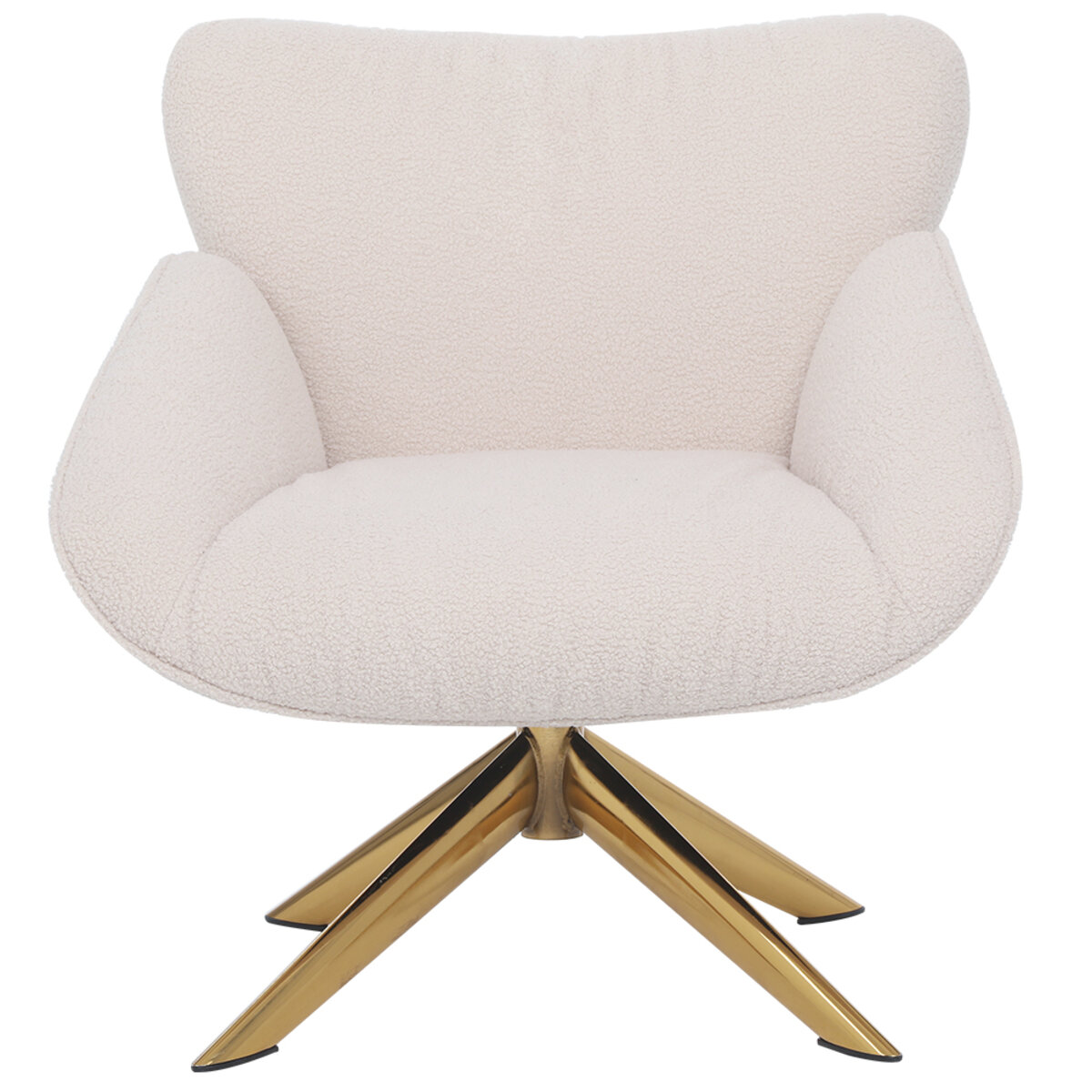 142272 ONEX Sasa Boucle Upholstered Armchair (Set of 2）