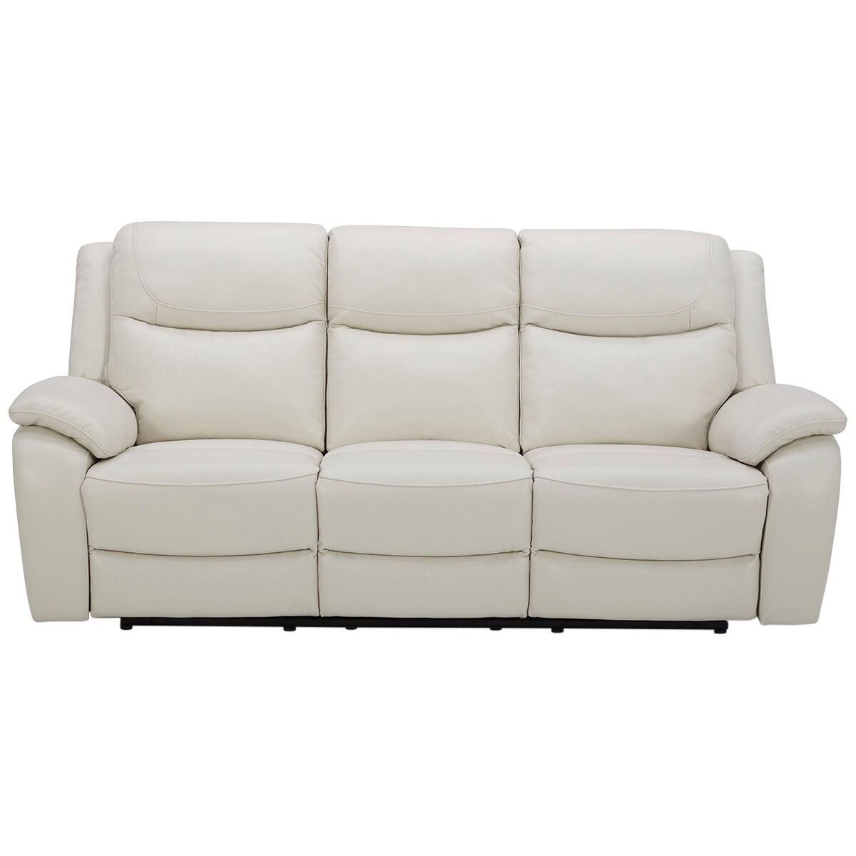 Kuka Leather Power Sofa With 2 Power Recliner Costco Au...