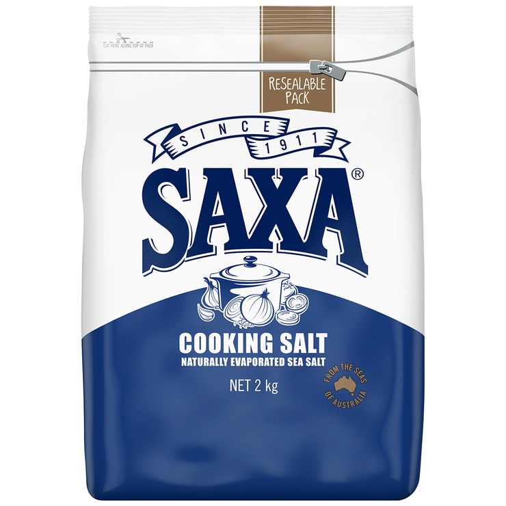 Saxa Cooking Salt 2kg Costco Australia