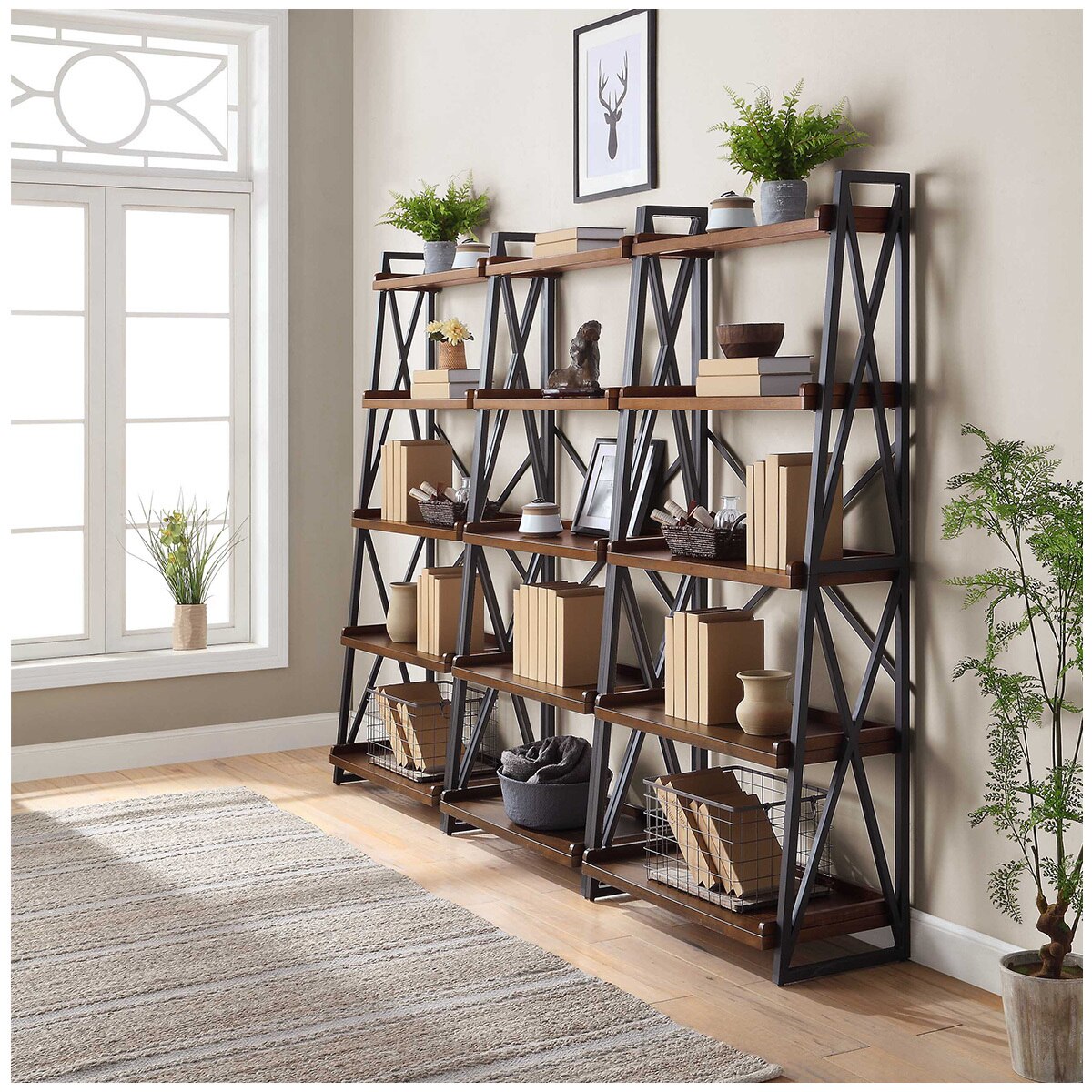 Bayside Furnishings Elise Ladder Bookcase Costco Australia