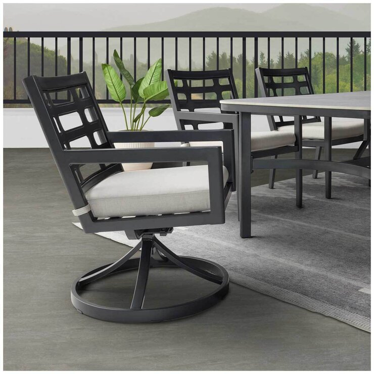 Agio Formia 7 Piece Metal Dining Set