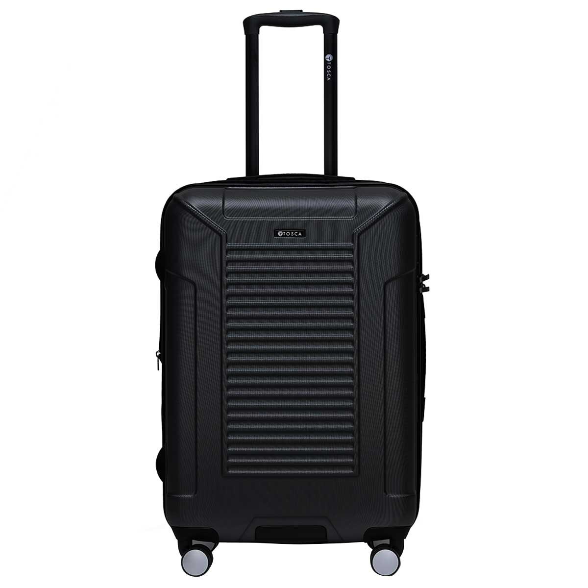 Tosca Matrix Range 3 Piece Luggage Set Black